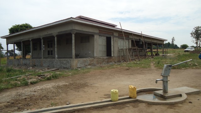 Completing the plaster work