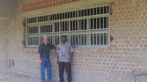 This big window will bring a lot of air into the Hall of Tyrannus....very needful during the hot season!