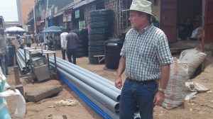 We have to make decisions which building materials can come from locale markets in North Uganda or need to come from Kampala which we then would have to transport. The haul is long, over ruff roads (much of them dirt), and has to be ferried over the Nile River near Moyo.