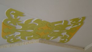 Ceiling in the Hall of Tyrannus