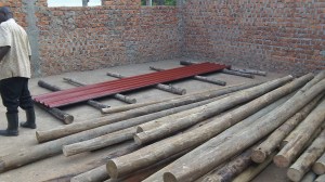 Lord willing, these metal roofing sheets will be on the roof SOON.