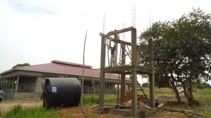 Water tower construction