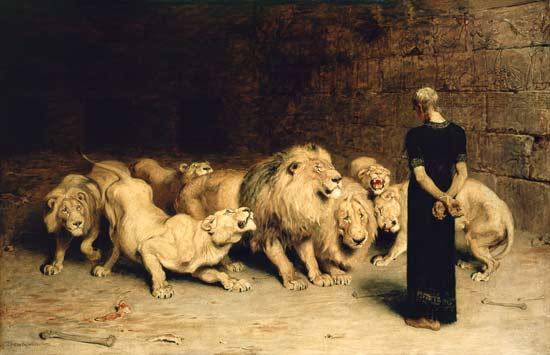 Daniel in the lions den