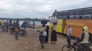 R.A.U. is not far from the Nile River and must be crossed to get to Kampala.