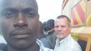 These crowed ferry rides sometimes need a stern look, "Don't push!" :-)!