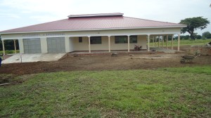 RAU Guesthouse/Hall of Tyrannus (East view July 2013)