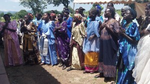 A warm welcome was given from the ladies!