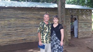Preaching in Africa with my wife by my side...it doesn't get much better than that!