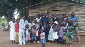 After the service we were able to get some of the congregation together for a picture.
