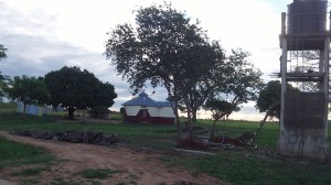 Water Tower,  Container Site, and Sam's Quarters 