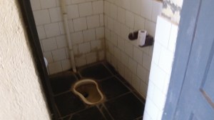 We were blessed to have several hours of electricity each evening via generator and flushing toilets