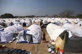 One of the Refugee camps near Adjumani. Adjumani is just across the Nile River from us.