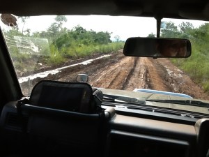 Muddy road ahead!