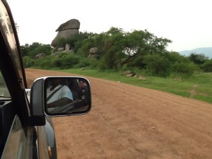 Sign post for the Nile River