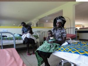 The children and mothers stayed in the Kampala hospital before surgeries and after their surgeries. RAU will also continue to care for them after they return their homes in Yumbe District