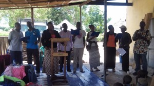 Each of the youth shared and led in some songs