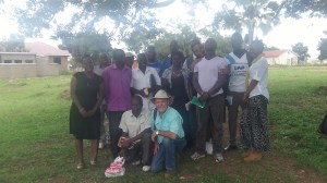 Getting ready to head into Yumbe town with the gospel. Can you tell we have a lot fun with each other?