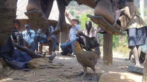 Proclaiming the gospel in the remote village of 