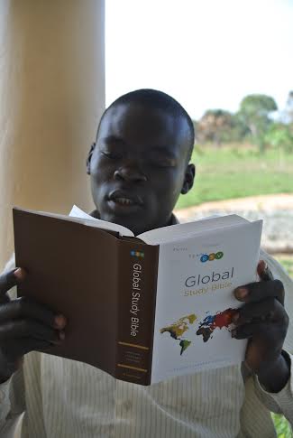 Study Bibles given to all who attendant leadership training